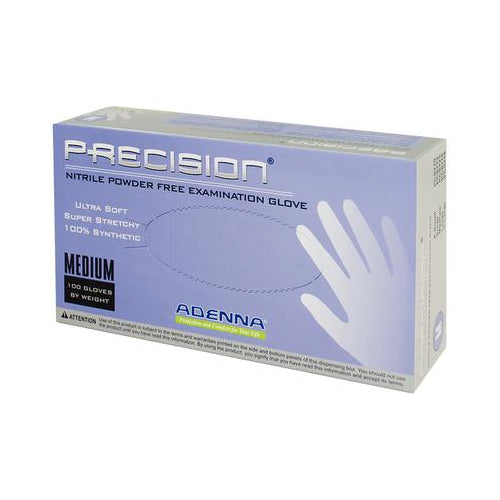 Adenna PCS775 Precision Nitrile Exam Gloves Powder Free Medium Violet 100/Bx Adenna PCS775 Precision Nitrile Exam Gloves Powder Free Medium Violet 100/Bx